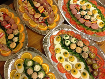 Verzorgde catering